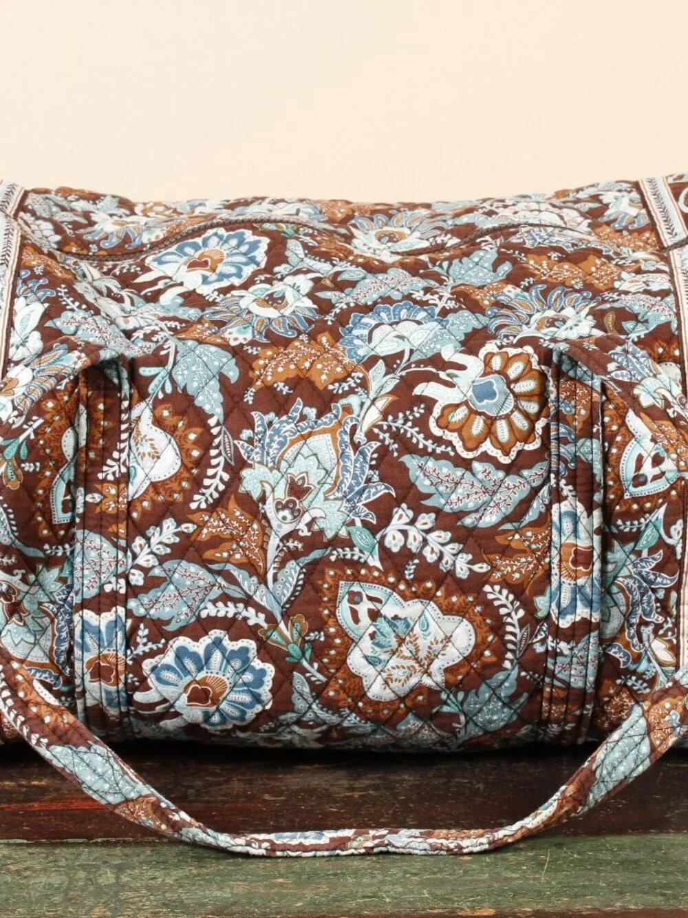 Vera Bradley Java Blue Large Duffel